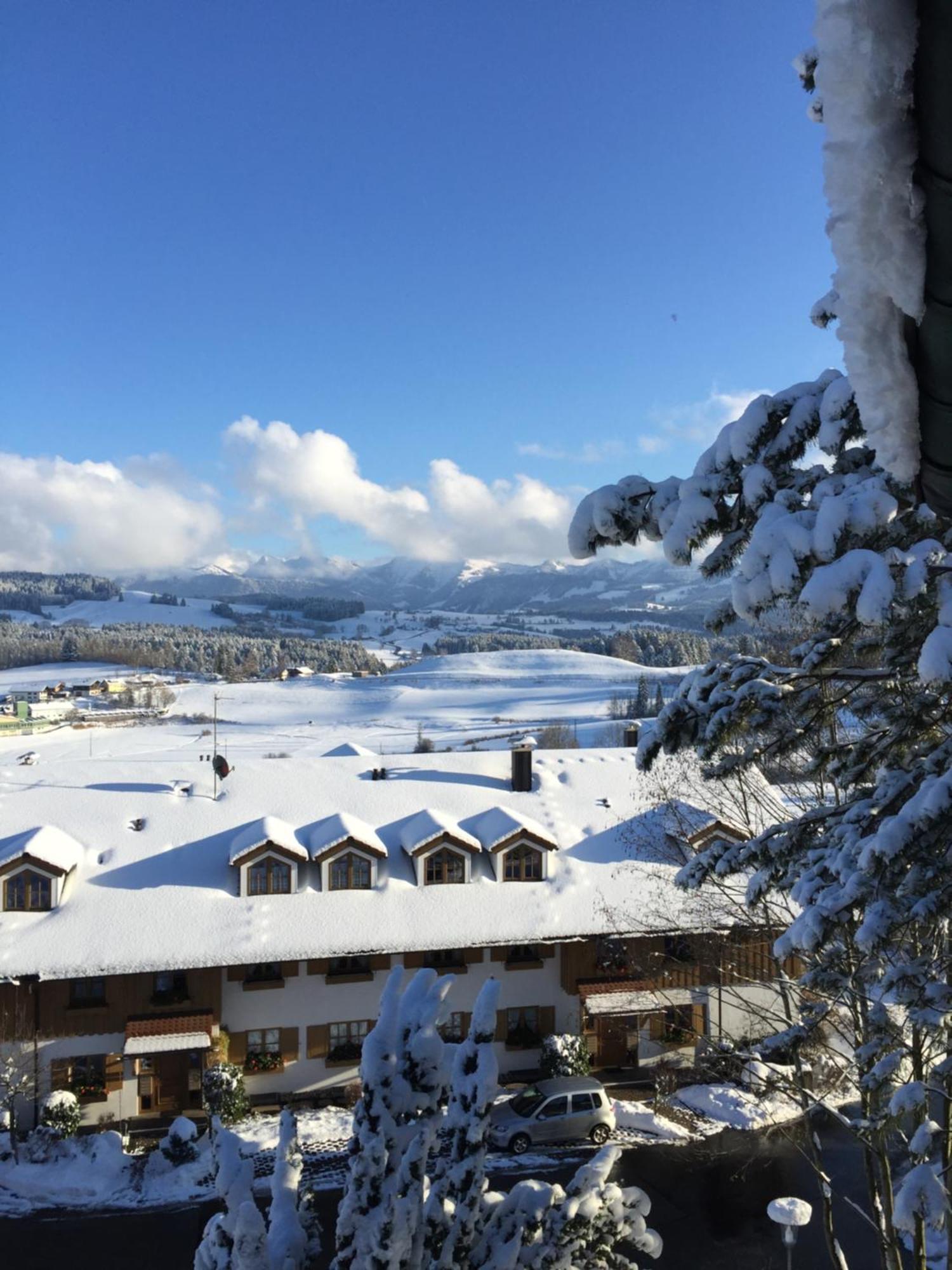 Panoramaapart - Alpzeit Im Westallgaeu Oberreute Εξωτερικό φωτογραφία
